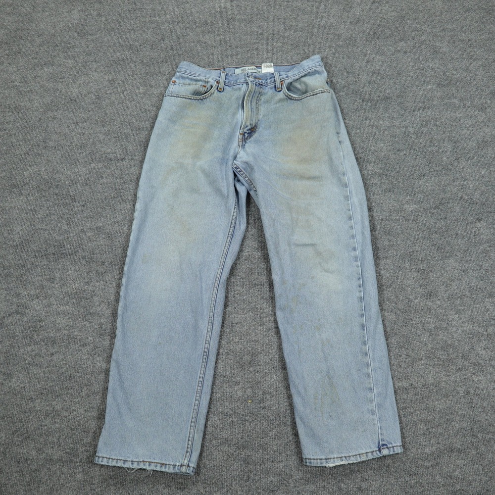 Levi's 550 Jeans Mens 33x30‎ Blue Relaxed Fit Tapered Leg Light Wash Denim